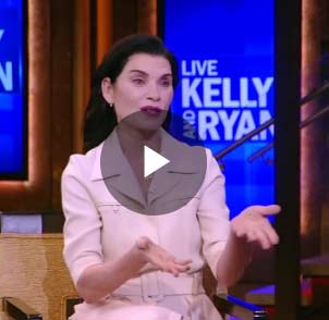 Julianma Margulies Mentions Samuel’s on Live with Kelly and Ryan!