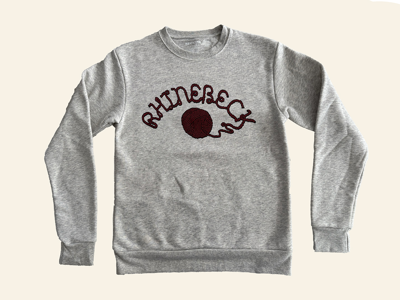 Oatmeal Yarn Crewneck