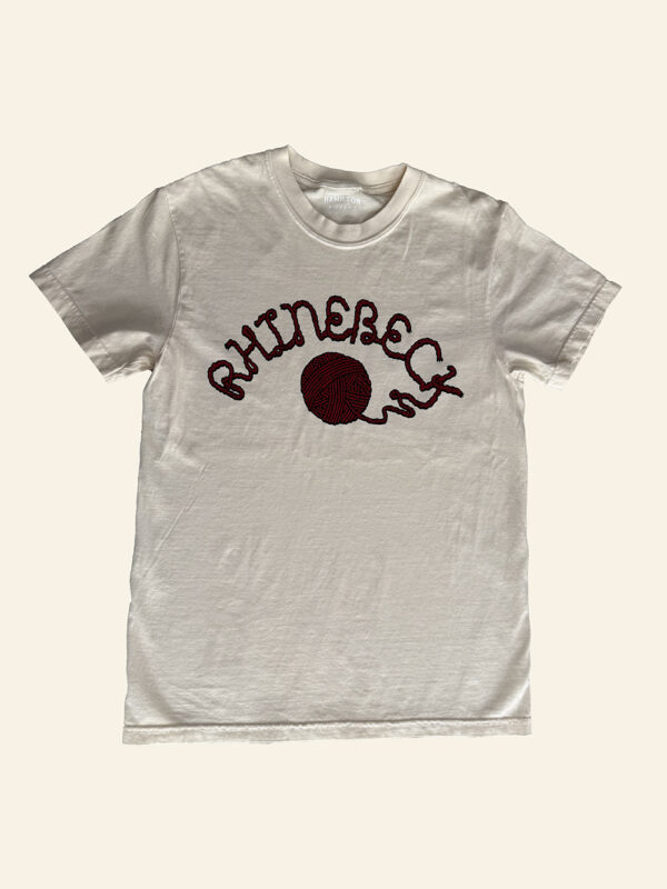 Rhinebeck Yarn Tee - Cream