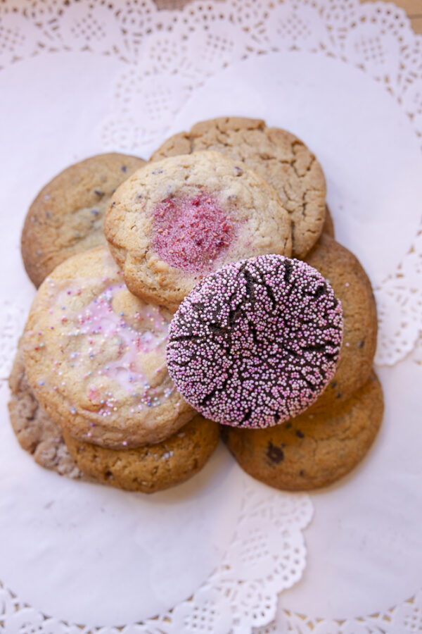 Pink October Cookie Box