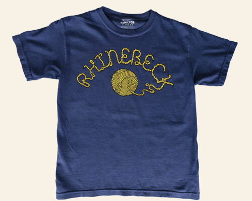 Navy Yarn Tee